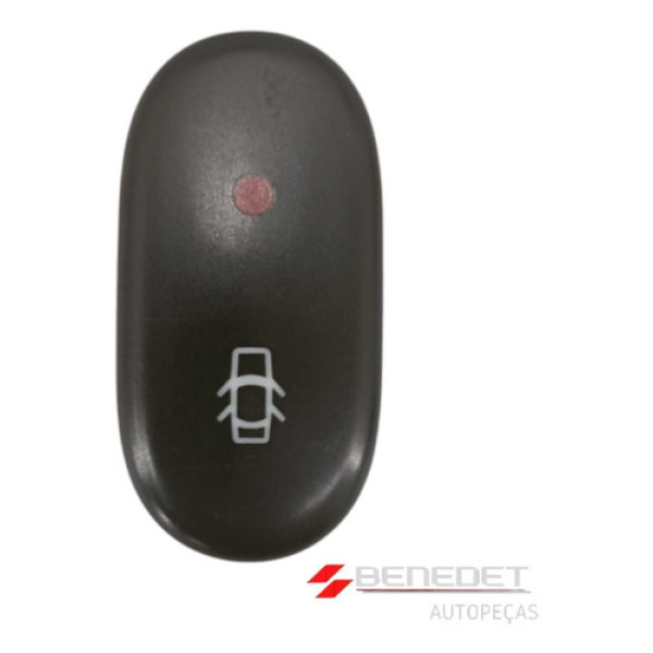 Botão Trava Elétrica Portas Renault Clio Preto