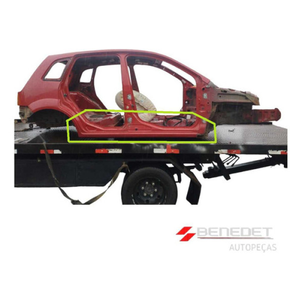 Recorte Da Caixa De Ar Ld Direito Ford Fiesta 2003 A 2013