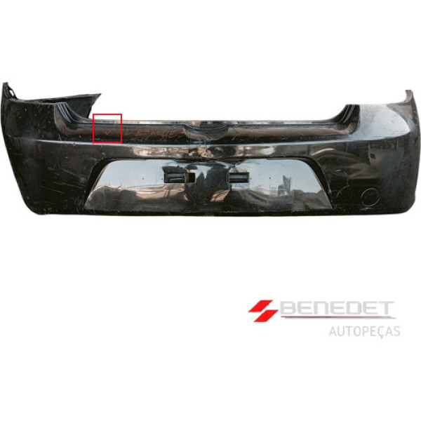 Para-choque Traseiro Renault Symbol C/detalhes E Alma