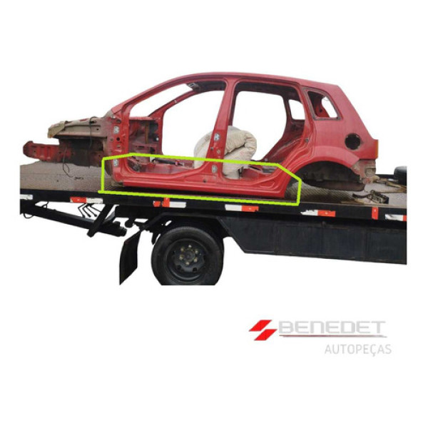 Recorte Da Caixa De Ar Ld Esquerdo Ford Fiesta 2003 A 2013