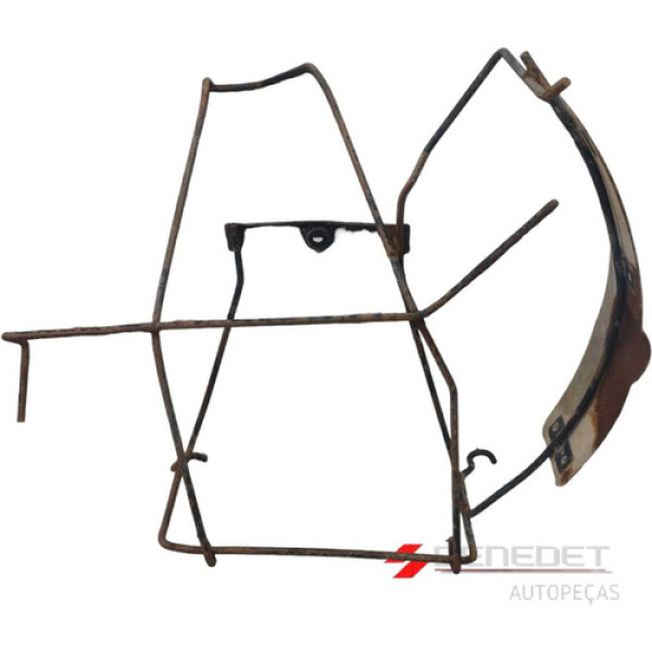 Suporte Do Estepe Renault Kangoo 2000 A 2018