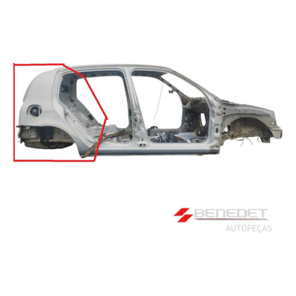 Recorte Da Traseira Alta Renualt Clio 4 Portas 2000 A 2016