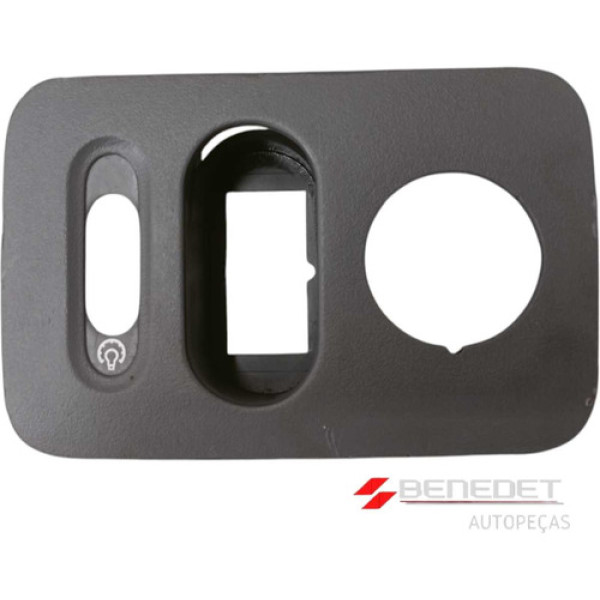 Moldura Suporte Botão Desembaçador Traseiro Renault Clio