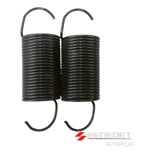 Par Molas Dobradiça Tampa Traseira Renault Logan Até 2013