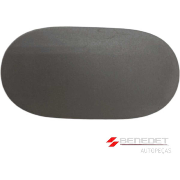 Botão Falso Tapa Buraco Console Renault Clio Cinza Escuro