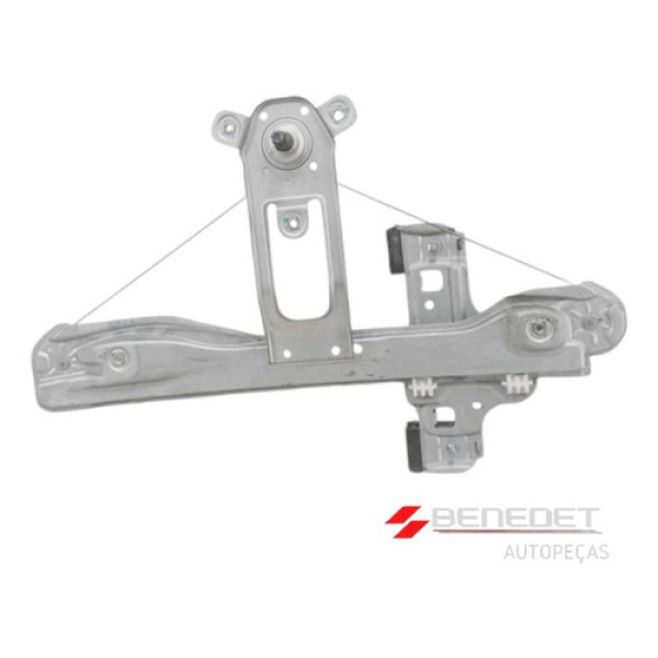 Máquina Vidro Manual Traseira Esquerda Onix Prisma 2013/2019