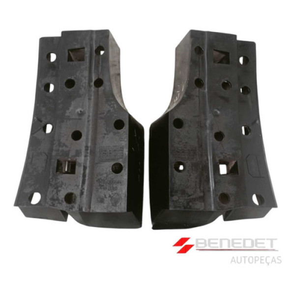 Par De Guia Para Choque Traseiro Renault Scenic 1999 Ate 07