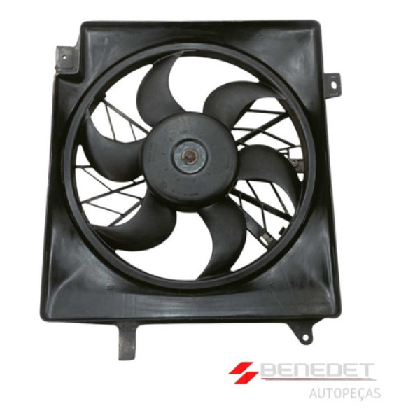 Ventoinha Do Radiador Gm Kadett Com Ar Com Defletor