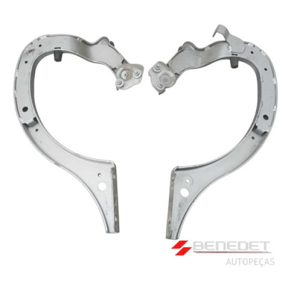 Par Dobradiça Braço Tampa Traseira Renault Clio Sedan