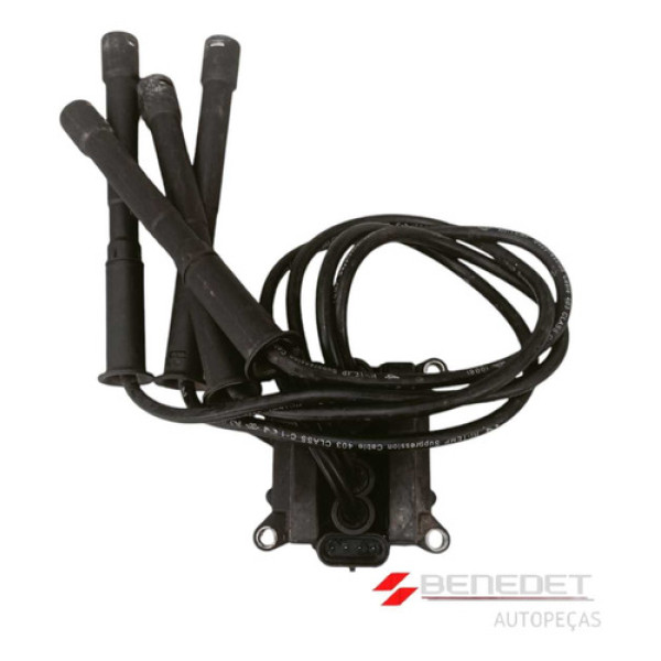 Bobina De Ignição Renault Clio Sandero 1.0 16v Flex C/cabos