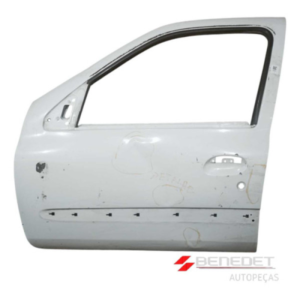 Porta Dianteira Esquerda Renault Clio Motorista C/ Detalhes