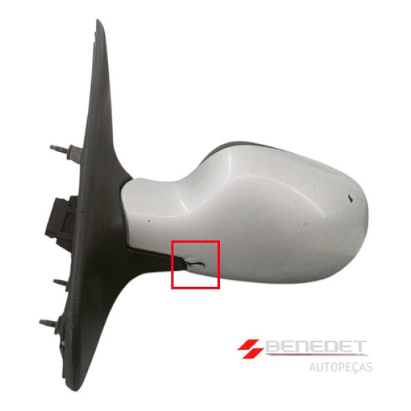 Retrovisor Esquerdo Elétrico C/detalhe Renault Clio