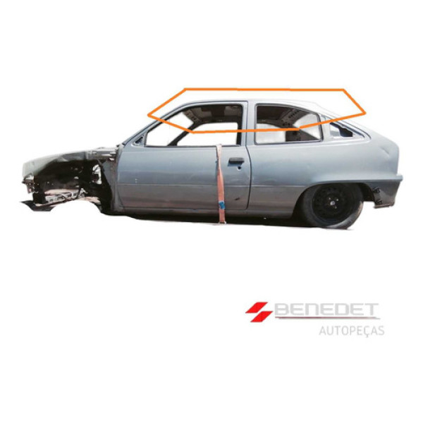 Recorte Retalho Do Teto Gm Kadett 