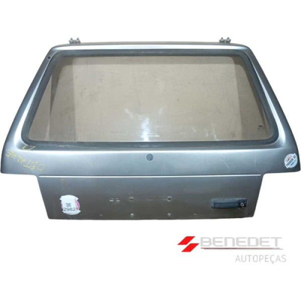 Tampa Traseira Fiat Uno Mille 95 Com Vidro C/ Detalhe