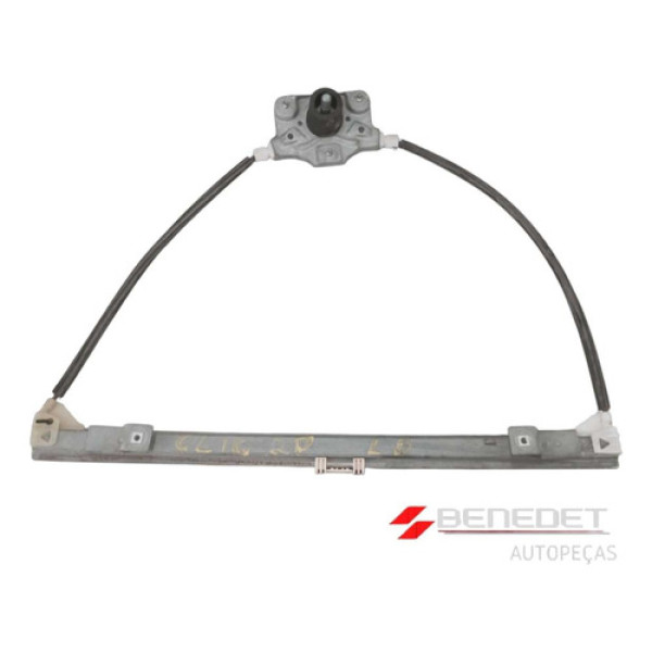 Maquina Vidro Manual Renault Clio 2 Porta Dianteira Direita