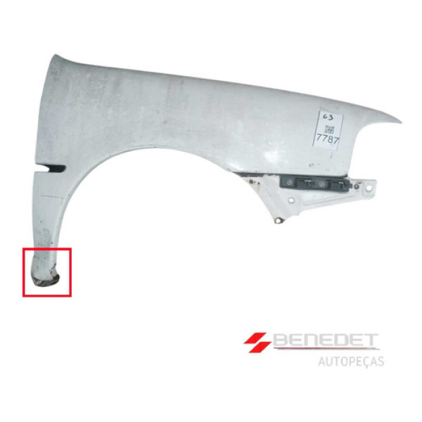 Paralama Dianteiro Direito Gol Parati Saveiro G3 C/detalhes