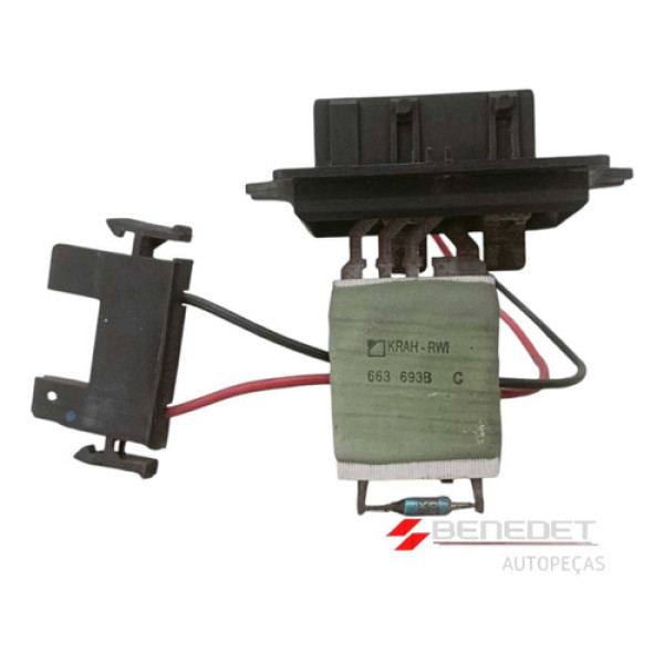 Resistencia Da Ventilação Interna Renault Clio S/ar Basico