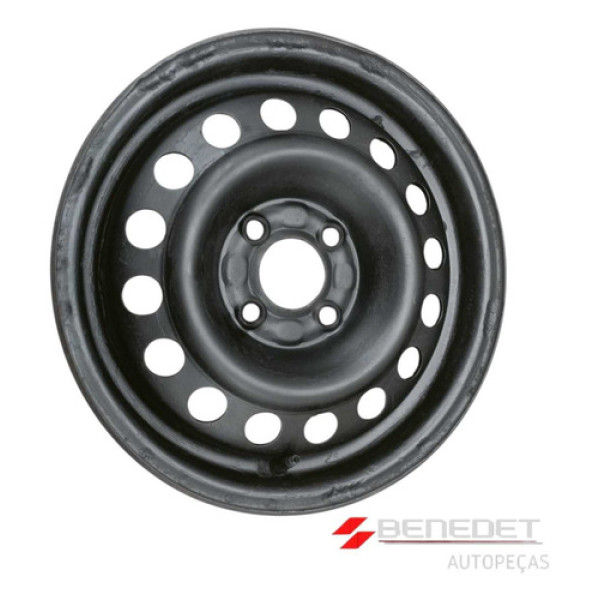 Roda Ferro Aro 14 Gm Corsa Quebra Galho Torta Amassada 