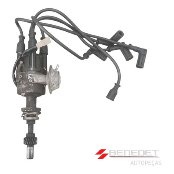 Distribuidor Ignição Completo Com Tampa E Cabos Fiat Uno