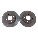 Par Disco De Freio Solido Gm Corsa 1994 A 2002 