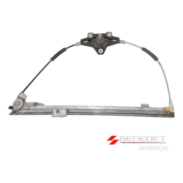 Maquina De Vidro Manual Clio Dianteira Direita 4 Portas