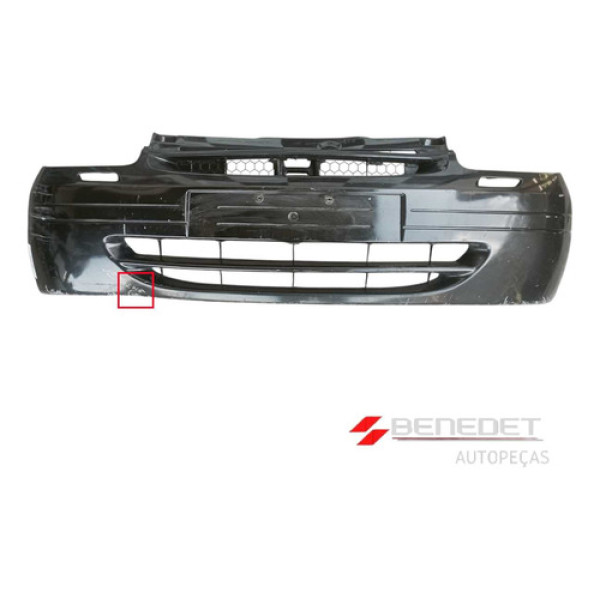 Para Choque Dianteiro Clio 2000 A 2003 C/detalhe Completo