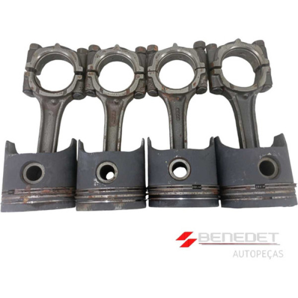 Jogo De Pistão Motor Fiat Uno 1.0 8v Fiasa Std 