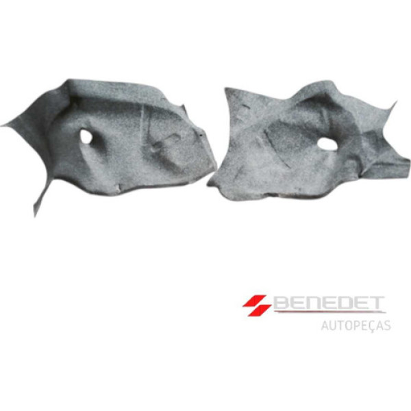 Par Carpete Lateral Porta Malas Gm Omega 1993 A 1998