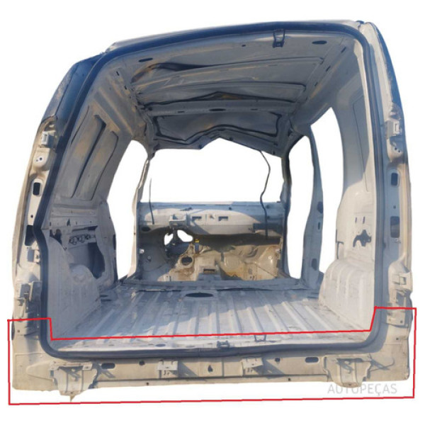 Recorte Do Painel Traseiro Renault Kangoo Furgão 2000 A 2018