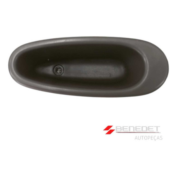 Puxador Interno Porta Renault Clio Até 2012 Cinza Copinho