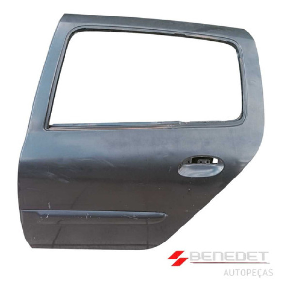 Porta Traseira Esquerda Renault Clio 2000 A 2012 4 Portas