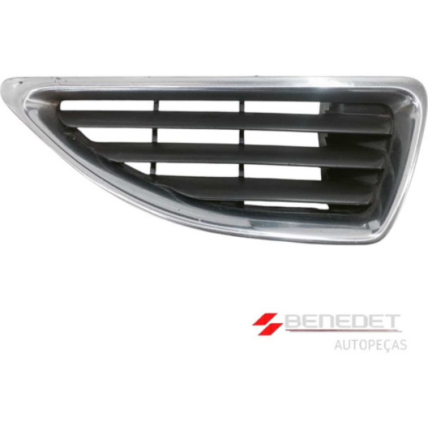 Grade Direita Capo Megane 1999 Ate 2005 Cromada