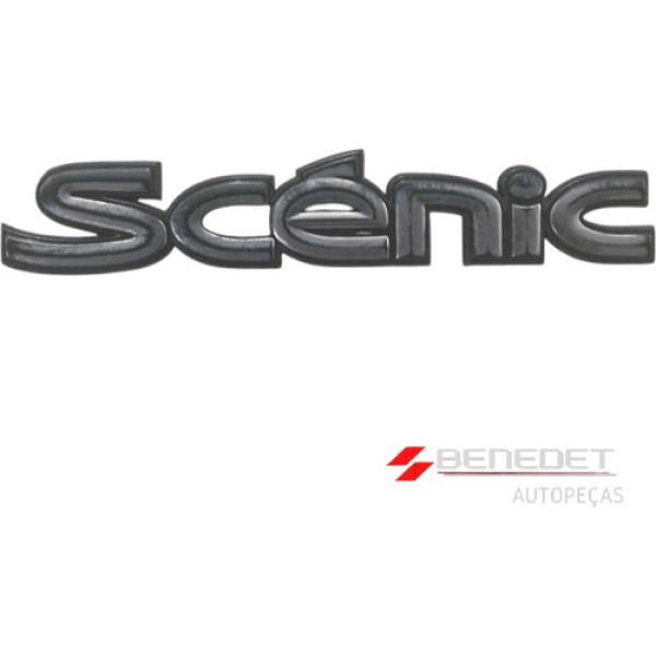 Emblema Lateral Logotipo Da Porta Traseira Renault Scenic
