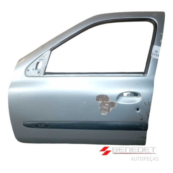 Porta Dianteira Esquerda Clio 4 Portas Ate 2012 C/ Detalhe