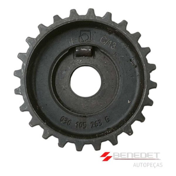 Polia Engrenagem Virabrequim Gol Parati 1.0 8v E 16v Mi At