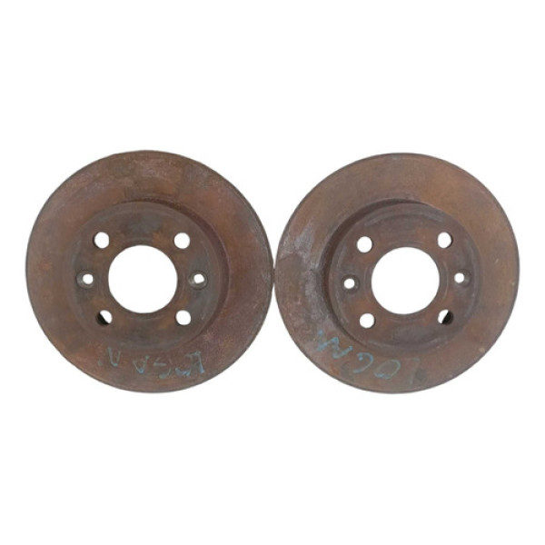 Par Disco De Freio Solido Logan Sandero 2007/2013 238mm