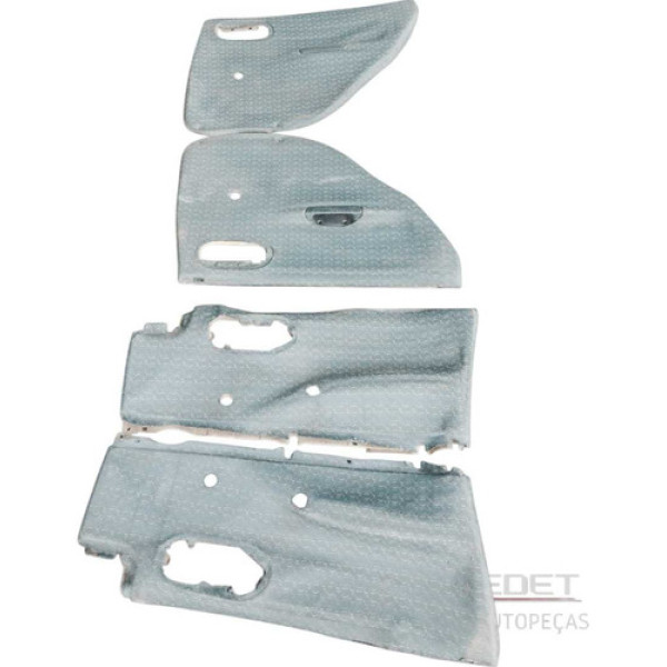 Jogo De Forro De Porta Corsa Classic C/ Detalhes Sedan Hatch