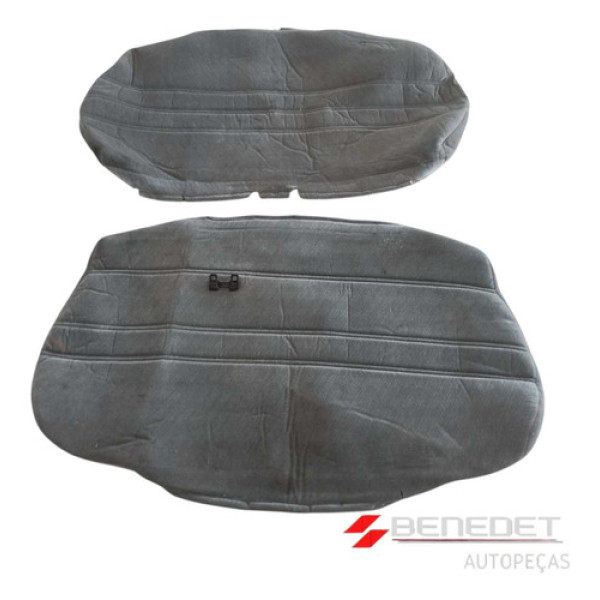 Par De Capa Do Banco Traseiro Pointer Gls Logus Veludo Apolo