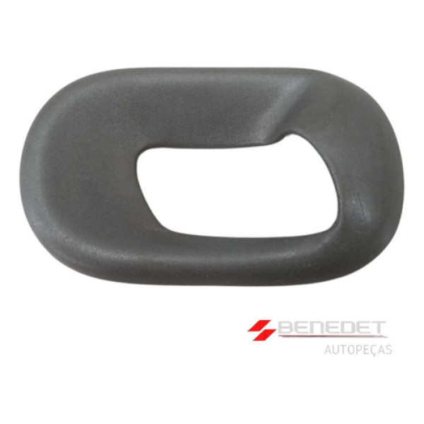 Moldura Maçaneta Interna Traseira Esquerda Gm Corsa Cinza 