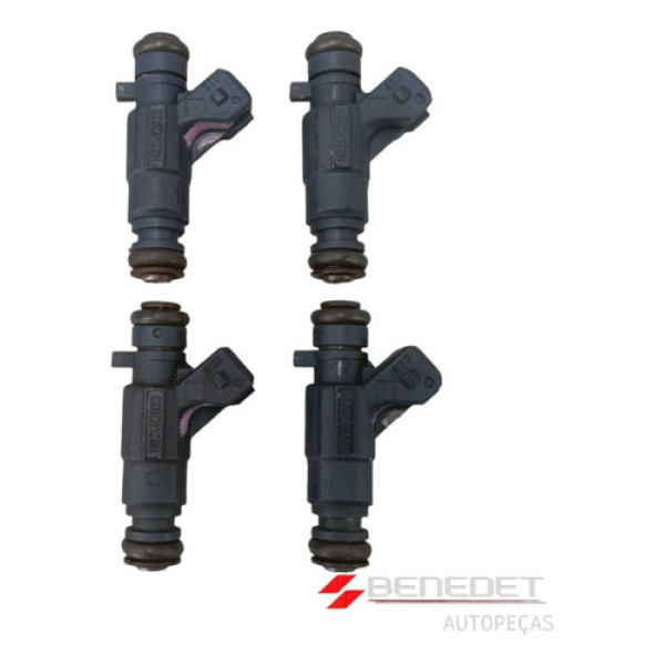 Kit 4 Bico Injetor Clio 1.0 16v 2007 A 2012 H82462823 Logan