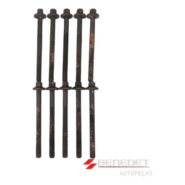 Jogo Parafuso Cabeçote Motor Renault Clio 1.0 8v