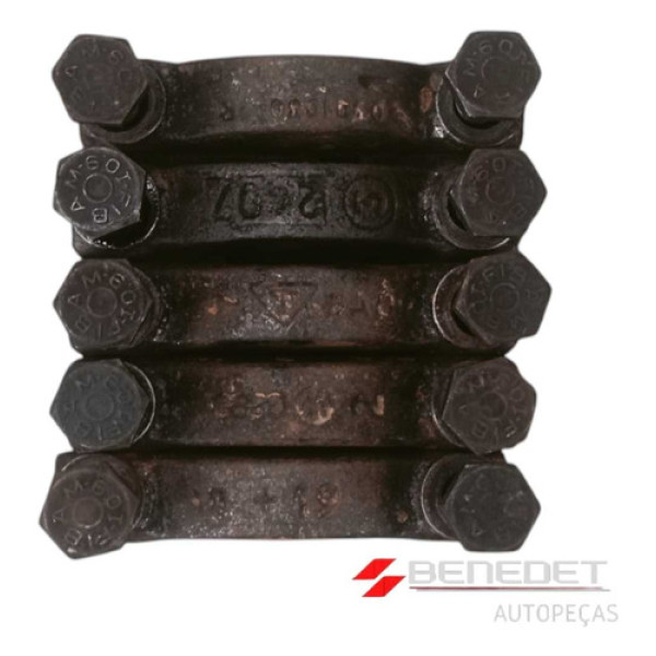 Jogo Mancal Bloco Motor C Parafusos Vw Gol 1.0 8v 16v Mi At