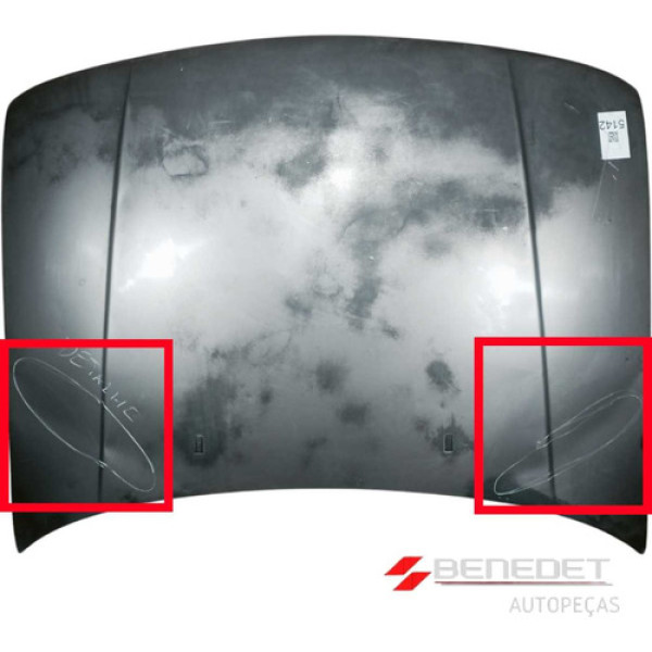 Capo Dianteiro Tampa Vw Pointer Com Detalhes