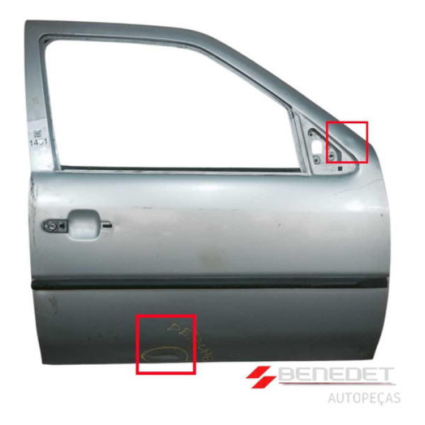 Porta Vw Gol Saveiro Parati G2 Dianteira Direita C/detalhes