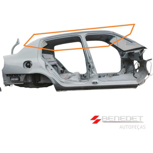 Recorte Do Teto Renault Clio Sedan Todos Anos