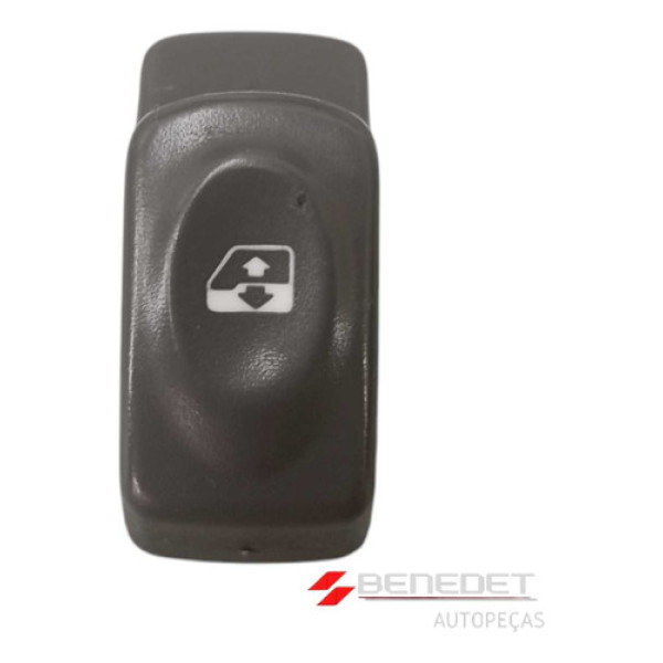 Botão Vidro Elétrico Renault Clio Megane Scenic Cinza 6 Pino
