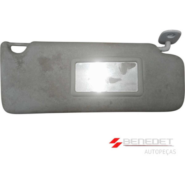 Quebra Para Sol Lado Direito Passageiro Renault Clio Cinza 