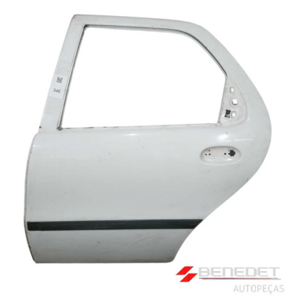 Porta Fiat Palio Traseira Esquerda 1996 A 2006 - 4 Portas
