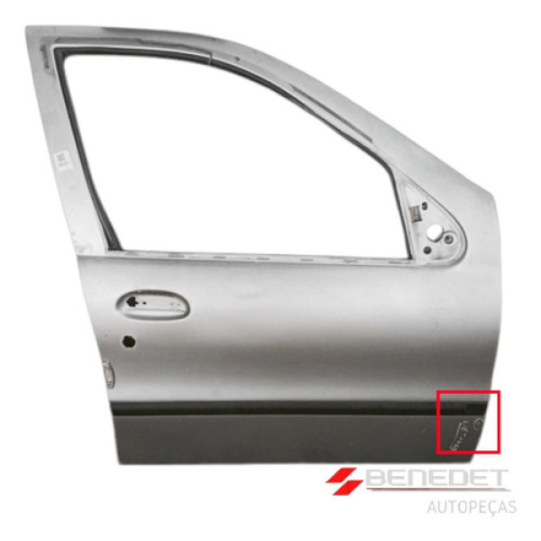 Porta Dianteira Direita Fiat Palio 1996 A 2007 Com Detalhes